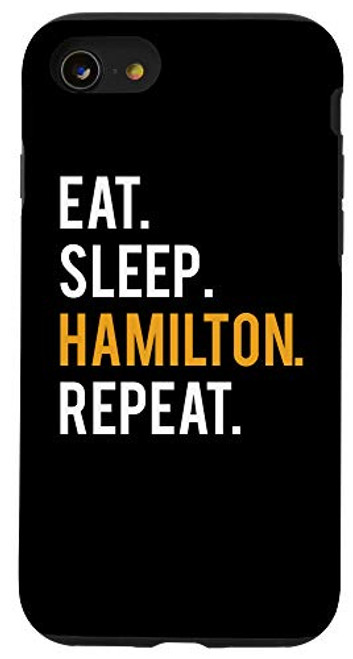 iPhone SE -2020- - 7 - 8 Eat. Sleep. Hamilton. Repeat. Case