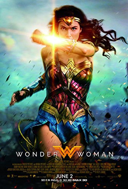 Wonder Woman Movie Poster Limited Print Photo Gal Gadot Chris Pine Size 11x172