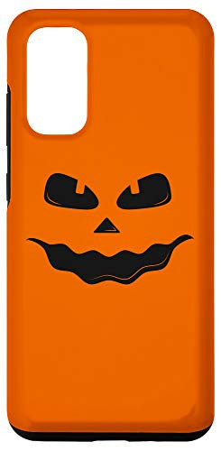Galaxy S20 Funny Halloween Jack O Lantern Pumpkin Face Case