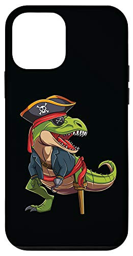 iPhone 12 mini Dinosaur Pirate T Rex Jack O Lantern Funny Halloween Costume Case