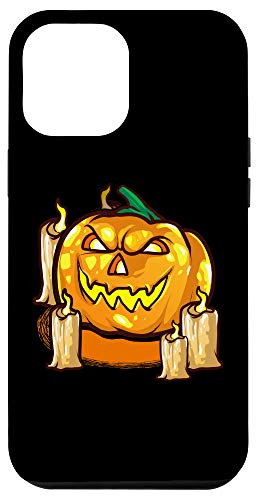 iPhone 12 Pro Max Glowing Jack o Lantern With Candles Case