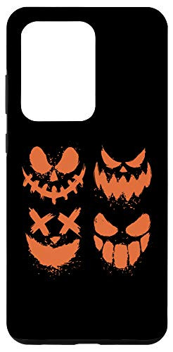Galaxy S20 Ultra Spooky Halloween Jack-O-Lantern Pumpkin Faces Case