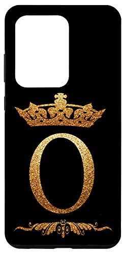 Galaxy S20 Ultra Crown Phone Case Initial O alphabet mobile cover Letter O Case
