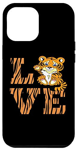 iPhone 12 Pro Max Kitten Baby Tiger L O V E Love Case