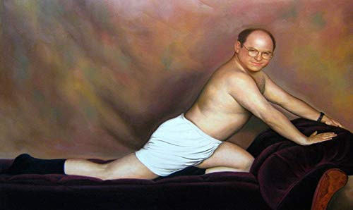 HiddenSupplies.com George Costanza Seinfeld Playmat TCG Gaming Mat 24 x 14 Inch