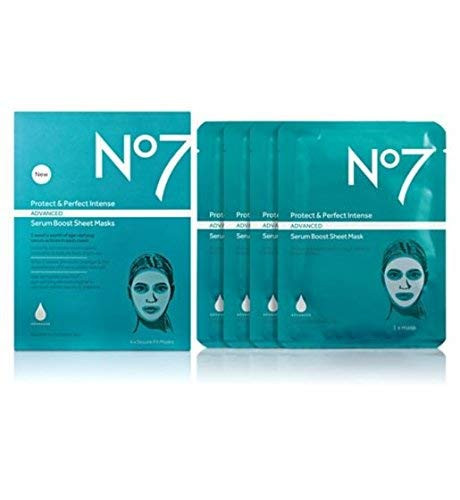 No7 Protect  and  Perfect Intense ADVANCED serum boost sheet masks
