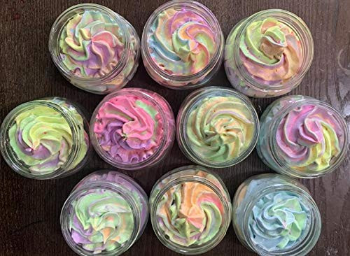 Unicorn whipped body butter sugar cookie scented body butter rainbow cookie butter