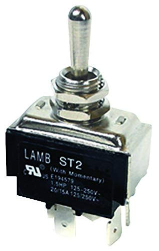 E-SWITCH - ST262D00 - Switch Toggle DPST 20A 125VAC