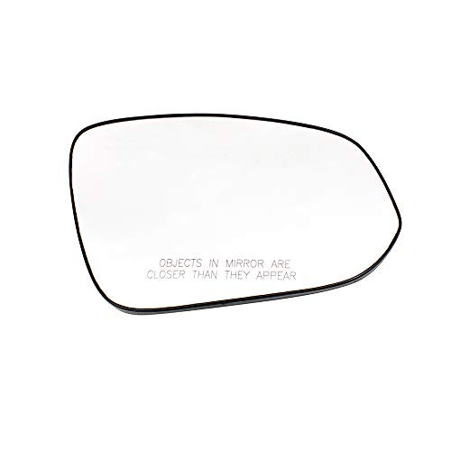 Brock Replacement Passenger Door Mirror Glass with Base Compatible with 2014-2019 Highlander  and  Highlander Hybrid