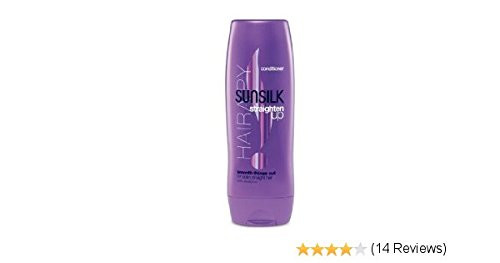 Sunsilk Straighten Up Conditioner with Elastyn-E 12-Ounce Bottle
