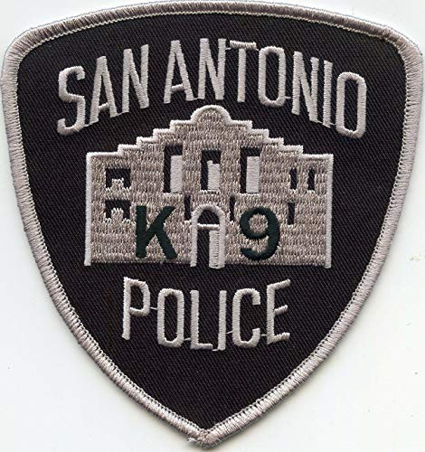 Embroidered Patch - Patches for Women Man - SAN Antonio Texas TX K-9 Police