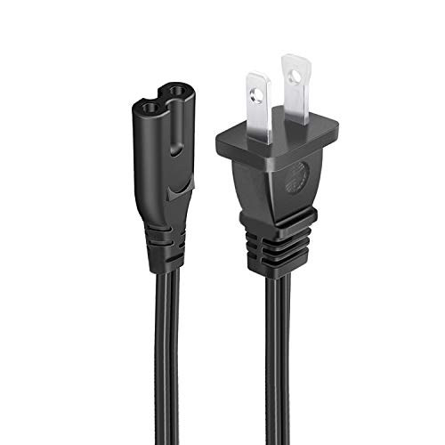 UL Listed 8.2ft Power Cable Replacement for Bose SoundTouch Sereis 10 20 30 Wireless Music System Bass Module 500 700 Subwoofer 2 Prong AC Power Cord Cable