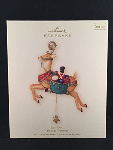 Hallmark Keepsake Ornament Reindeer Yuletide Treasures 2nd in Series