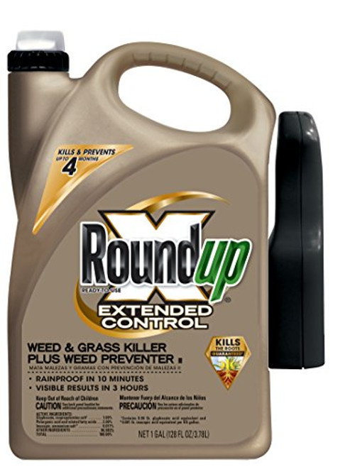 Roundup Ready-To-Use Extended Control Weed  and  Grass Killer Plus Weed Preventer II Trigger 1.25 GAL