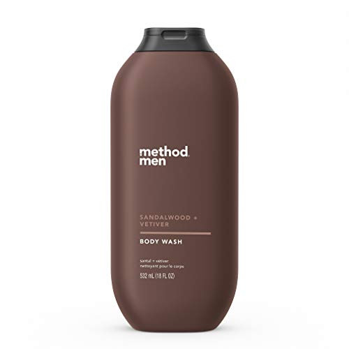 Method Men Body Wash Sandalwood  plus Vetiver 18 Oz 18 Fl Oz