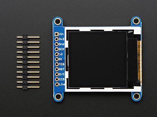 Adafruit 1.44" Color TFT LCD Display with MicroSD Card breakout - ST7735R [ADA2088]