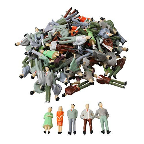BQLZR 1-50 Scale O Gauge Hand Painted Layout Model Train People Figure