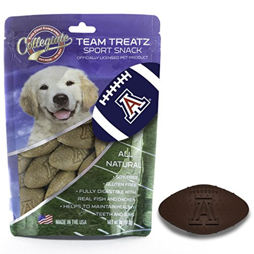Pets First Collegiate Pet Accessories Dog Treats Arizona Wildcats 7 Oz