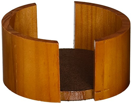 Thirstystone Circular Oak Coaster Holder