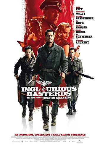 Inglourious Basterds Poster Movie -27 x 40 Inches - 69cm x 102cm- -2009- -Style E-