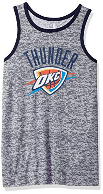 NBA by Outerstuff NBA Youth Boys Oklahoma City Thunder "Baseline" Tank Grey Youth X-Large-18- NBA by Outerstuff NBA Youth Boys Oklahoma City Thunder "Baseline" Tank Grey Youth X-Large-18-