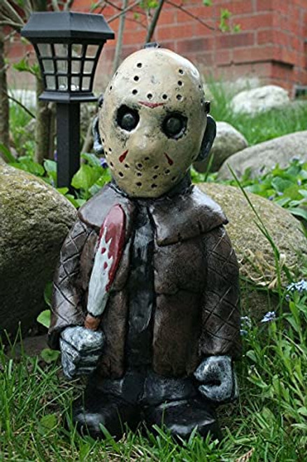 Horror Movie Garden Gnomes Statue Frightening Nightmare Horror GnomeKiller Garden GnomeSpooky Undead Halloween Sculpture Combat Gnome for Outdoor Garden Yard or LawnRevenge of The Lawn Gnomes Horror Movie Garden Gnomes Statue Frightening Nightmare Horror GnomeKiller Garden GnomeSpooky Undead Halloween Sculpture Combat Gnome for Outdoor Garden Yard or LawnRevenge of The Lawn Gnomes