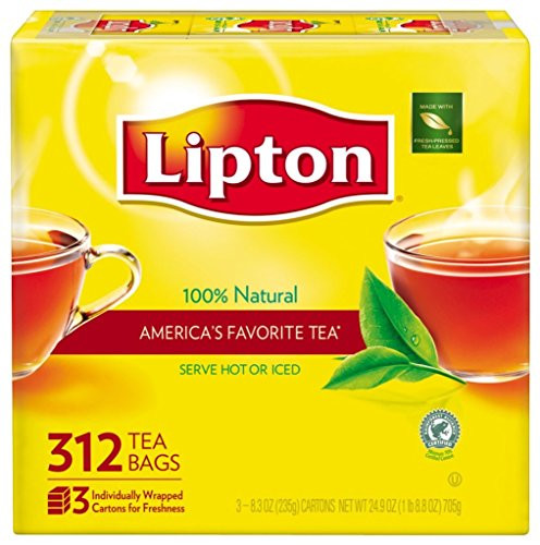 Lipton Black Tea Bags 312