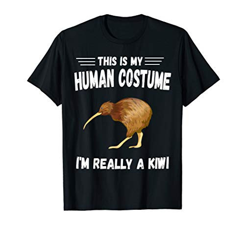 This Is my Human Costume I'm Really A Kiwi Bird Cute tee T-Shirt