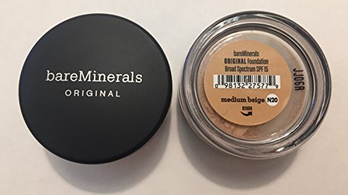 BareMinerals Original Foundation Broad Spectrum SPF 15 - Medium Beige N20 - .75 g-.03 oz