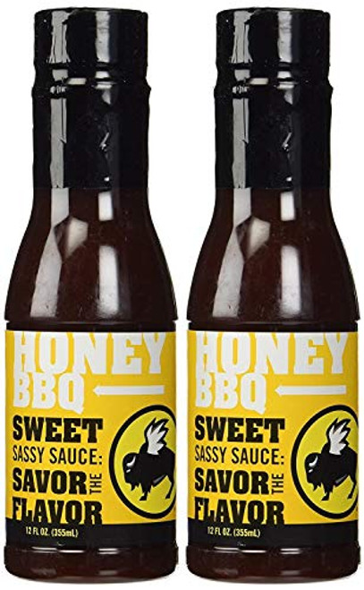 Buffalo Wild Wings Sauce -Honey BBQ- 12oz Pack of 2
