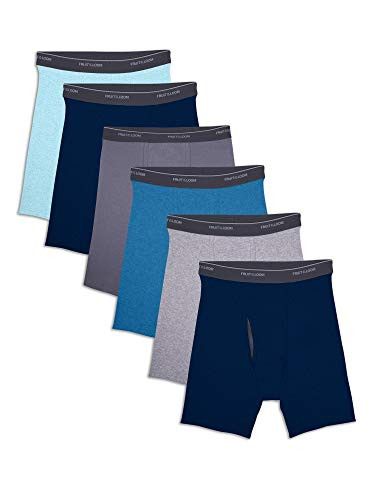 Fruit of the Loom Men's Coolzone Boxer Briefs 6 Pack-Assorted Colors XX-Large