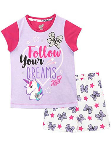 JoJo Siwa Girls Jo Jo Pajamas Purple Size 7
