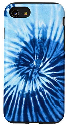iPhone SE -2020- - 7 - 8 Blue Tie Dye Swirl Case