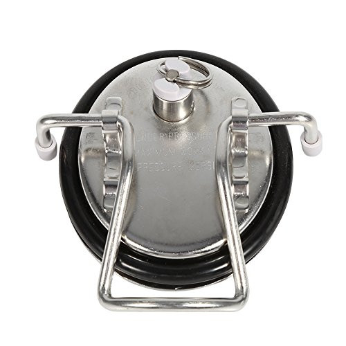 Stainless Steel Beer Lid Carbonation Beverage Can Cap Home Brew Ball Lock Keg Cover Replacement Beer Making Tool
