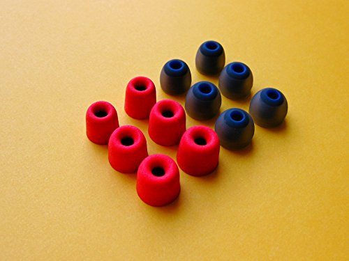 12pcs -RDMF-B-- S-M-L Premium Memory Foam and Round Replacement Earbuds Eartips Set Compatible with Jaybird Bluebuds X Earphones Headphones 12pcs -RDMF-B-- S-M-L Premium Memory Foam and Round Replacement Earbuds Eartips Set Compatible with Jaybird Bluebuds X Earphones Headphones