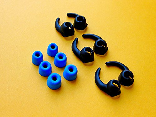 12pcs -BLMF-BSTB-- S-M-L Premium Memory Foam and Stabilizers Replacement Earbuds Eartips Set Compatible with Jaybird Bluebuds X Earphones Headphones 12pcs -BLMF-BSTB-- S-M-L Premium Memory Foam and Stabilizers Replacement Earbuds Eartips Set Compatible with Jaybird Bluebuds X Earphones Headphones