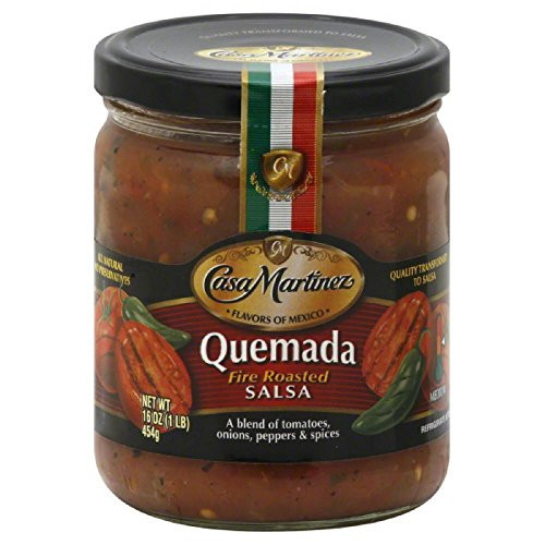 Casa Martinez Salsa Quemada Fire Roasted 16 oz