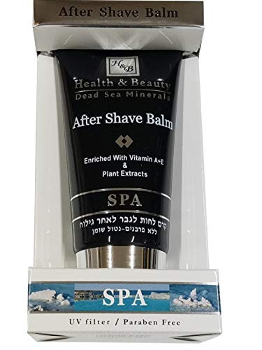 Health  and  Beauty Dead Sea Minerals H and B Moisturizing Nourishing After Shave Balm by Bethlehem Gifts TM -Regular Balm-