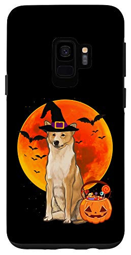 Galaxy S9 Dog Halloween Canaan Dog Jack O Lantern Pumpkin Case