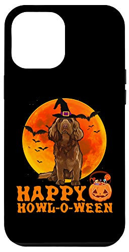 iPhone 12 Pro Max Funny Sussex Spaniel Dog Halloween Happy Howl-o-ween Case