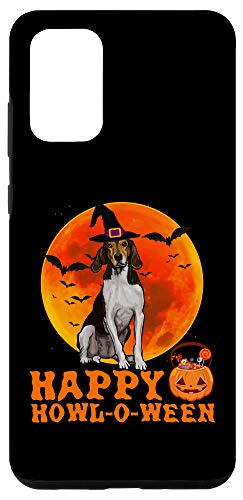 Galaxy S20 plus Treeing Walker Coonhound Dog Halloween Happy Howl-o-ween Case