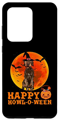 Galaxy S20 Ultra Wirehaired Pointing Griffon Dog Halloween Happy Howl-o-ween Case