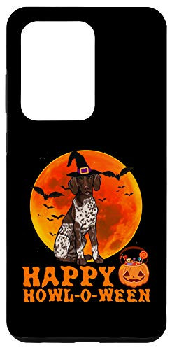 Galaxy S20 Ultra German Shorthaired Pointer Dog Halloween Happy Howl-o-ween Case
