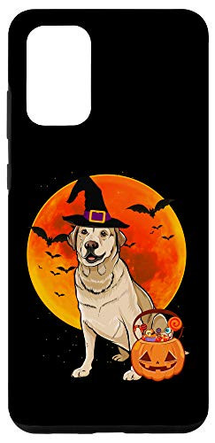 Galaxy S20 plus Dog Halloween Labrador Retriever Jack O Lantern Pumpkin Case