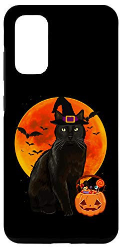 Galaxy S20 Cat Halloween Bombay Jack O Lantern Pumpkin Case