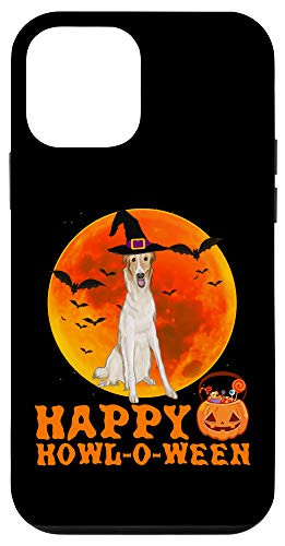 iPhone 12 mini Funny Borzoi Dog Halloween Happy Howl-o-ween Case