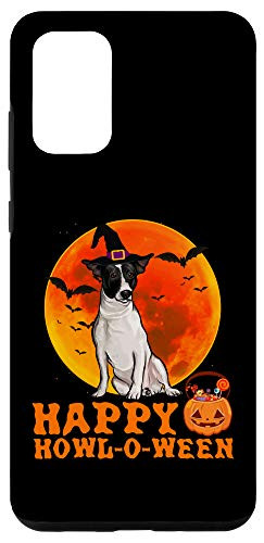 Galaxy S20 plus Funny Rat Terrier Dog Halloween Happy Howl-o-ween Case