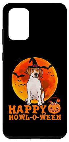 Galaxy S20 plus Funny Harrier Dog Halloween Happy Howl-o-ween Case