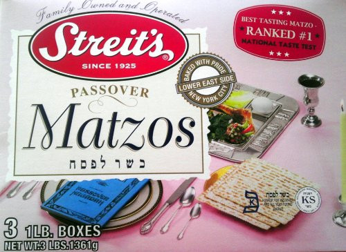 Streit's Matzo Kosher for Passover Matzoh Crackers Airy Crispy Crackers 1 Pound -3 Pound-
