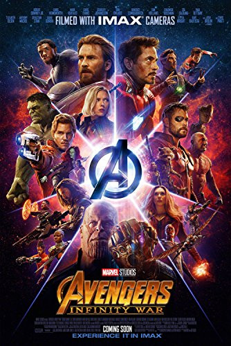 Printing Pira Avengers Infinity War Offical Poster - 2018 Marvel Movie -11x17-